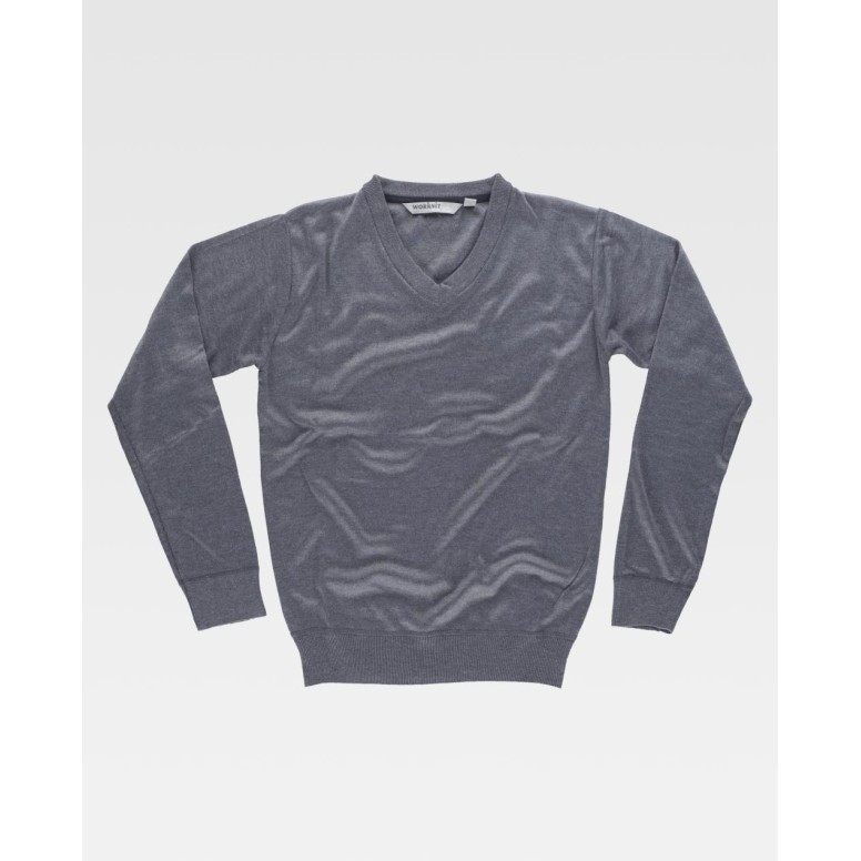 Sweat de travail Workteam col en V S5600