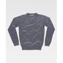 Sweat de travail Workteam col en V S5600