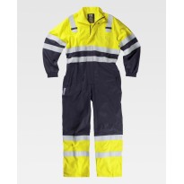 Combinaison de Travail Workteam Multipoches Haute Visibilité Ignifuge C5091