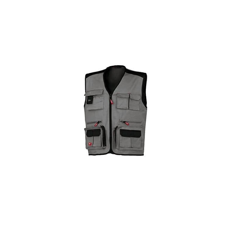 Gilet de Travail Stretch Multipoches Issa Line...
