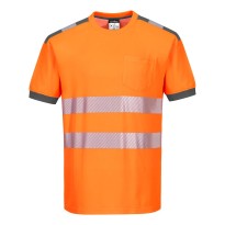 T-shirt de Travail Haute Visibilité PW3 Cotton Comfort Portwest T181