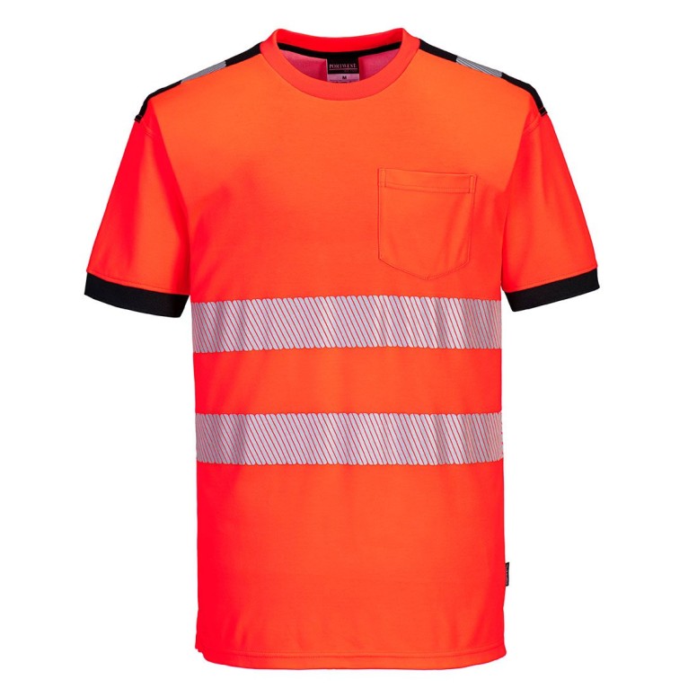 T-shirt de Travail Haute Visibilité PW3 Cotton...