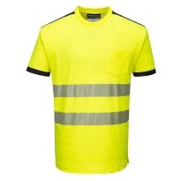 T-shirt de Travail Haute Visibilité PW3 Cotton Comfort Portwest T181