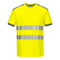 T-shirt de Travail Haute Visibilité PW3 Cotton Comfort Portwest T181