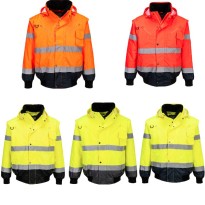 Blouson de Travail Haute Visibilité Multipoches...