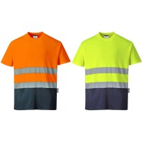 T-shirt de Travail Haute Visibilité S/S Cotton Comfort...