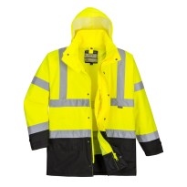 Blouson de Travail Haute Visibilité Multipoches Imperméable 5 en 1 Executive Portwest S768