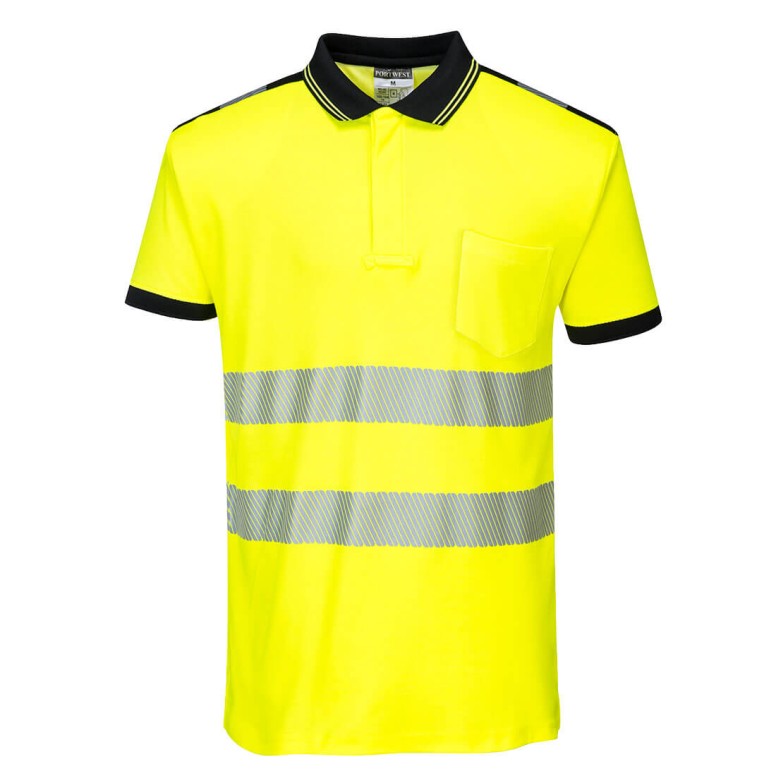 Polo de Travail Haute Visibilité PW3 Portwest T180