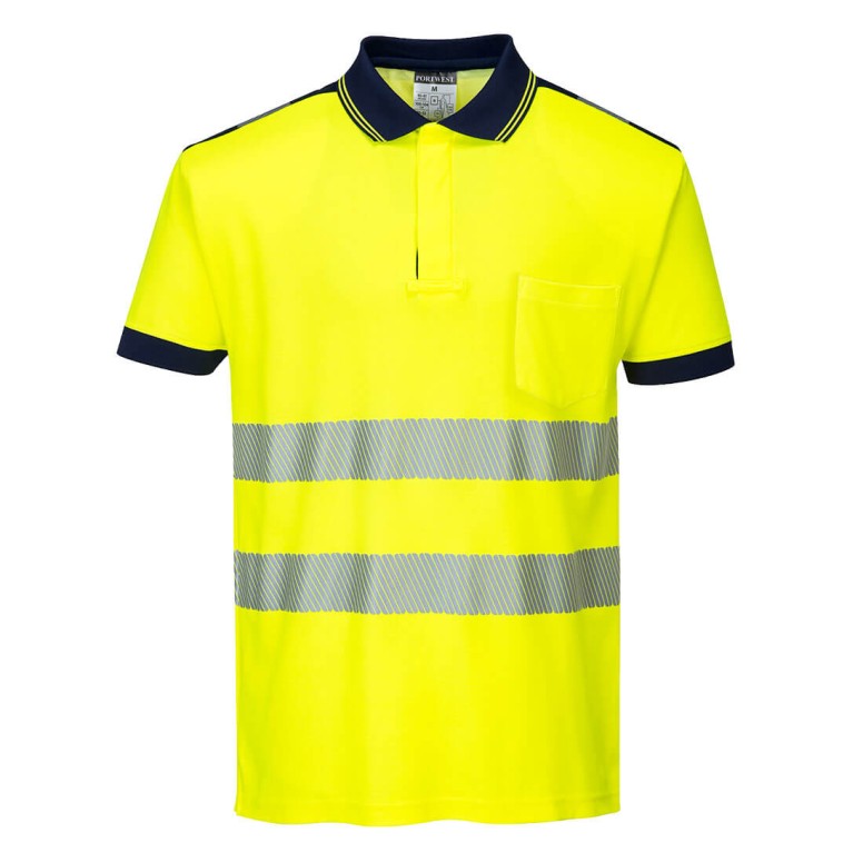 Polo de Travail Haute Visibilité PW3 Portwest T180