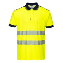 Polo de Travail Haute Visibilité PW3 Portwest T180