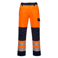 Pantalon de Travail Haute Visibilité Imperméable Ignifuge Multipoche Modaflame Portwest MV36