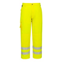Pantalon de Travail Haute Visibilité Imperméable Multipoche Combat Portwest E046