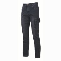 Tous Dehors - Jeans de travail Stretch Multipoches U-Power Tommy EX244 Taille XLCouleur Jean Guado