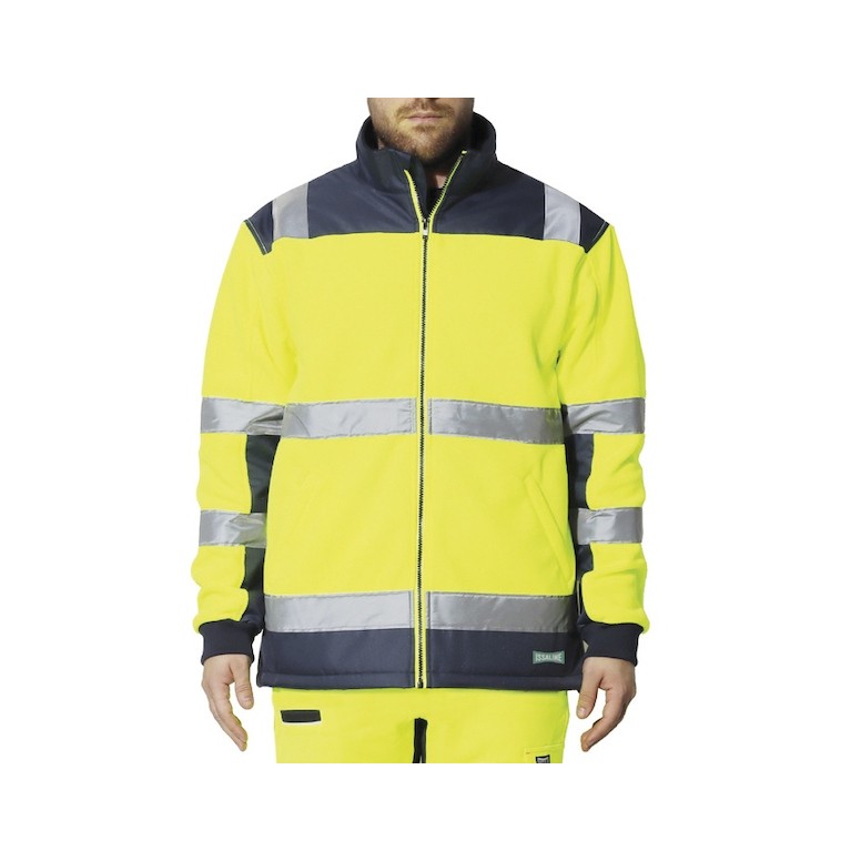 Veste de Travail Haute Visibilité Multipoches...