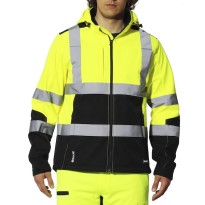 Veste de Travail Haute Visibilité Softshell Multipoches Imperméable Lavoris Issa Line 04525