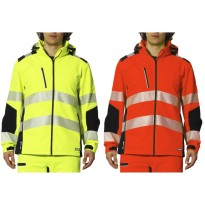 Veste de Travail Haute Visibilité Multipoches Imperméable...