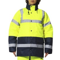 Parka de Travail Haute Visibilité Multipoches Imperméable... 2