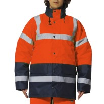 Parka de Travail Haute Visibilité Multipoches Imperméable Tessino Issa Line 04641