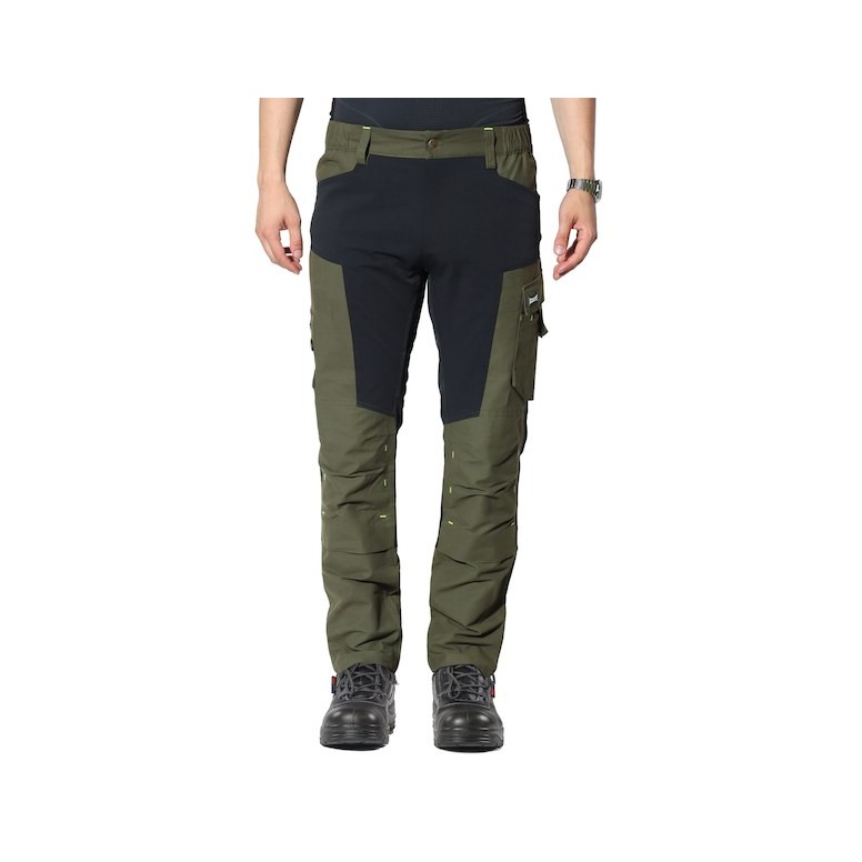Pantalon de Travail Multipoches Stretch Flexard...
