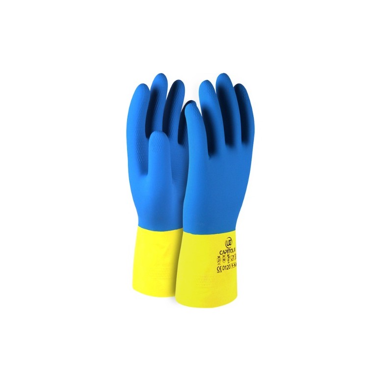 12 Paires - Gants de Travail en Caoutchouc Issa...