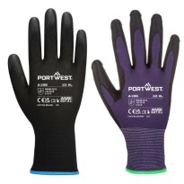 12 Paires - Gants de travail en polyester enduits de polyuréthane Portwest A195