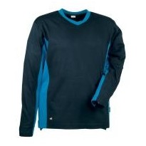 Tous dehors - T-shirt de travail Cofra Madeira 100% Coton Jersey V105-0-00 Taille M Couleur Gris Noir