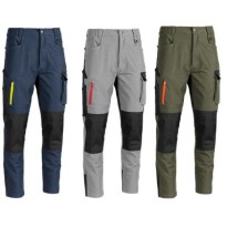 Tous dehors - Pantalon de Travail Stretch Multipoches...