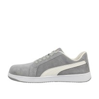 Tous dehors - Chaussures de sécurité Puma Iconic Suede Grey Low S1P FO HRO ESD SRC 640030 Pointure 44