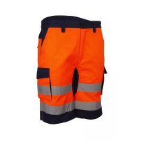Bermuda de Travail Haute Visibilité Multipoches Coverguard 5HBB160
