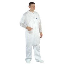 50 Pièces - Blouse de Travail Jetable Coverguard White SPP MO41125