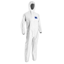 25 Pièces - Combinaison de travail jetable avec capuche Coverguard Coverpro 5S10 Multiprotection MO43100