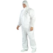 25 Pièces - Combinaison de travail jetable avec capuche Coverguard Coverpro SMS Multiprotection MO44105