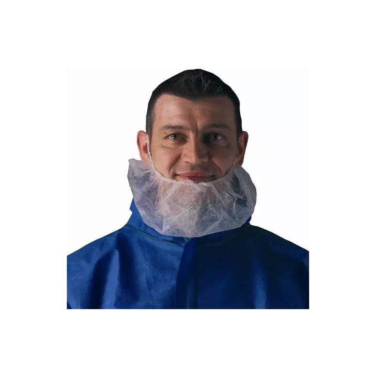 100 pièces – Barbe couvre-menton de travail...