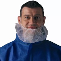 100 pièces – Barbe couvre-menton de travail jetable Coverguard MO45540
