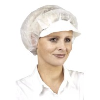 100 pièces – Charlotte de travail jetable avec visière Coverguard MO45640