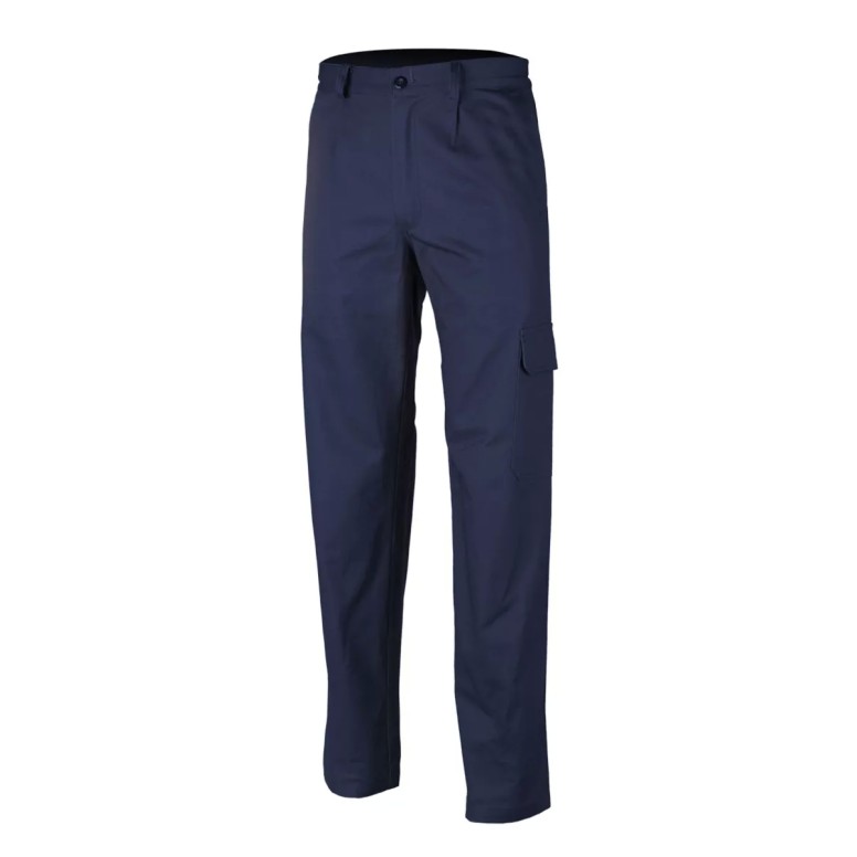 Pantalon de Travail Multipoches 100% Coton...