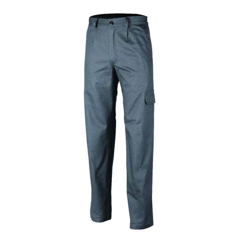 Pantalon de travail multipoches 100% coton...