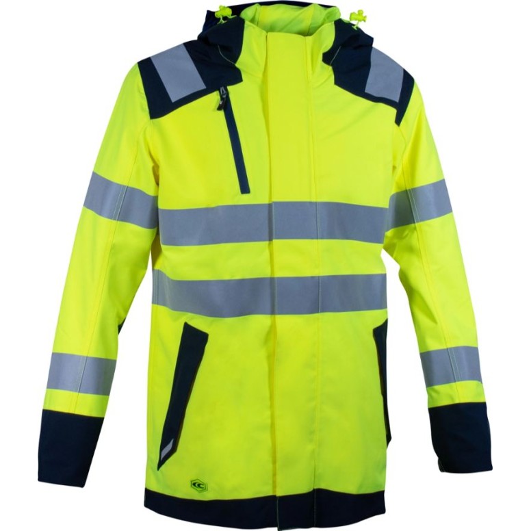 Veste de travail haute visibilité multipoches...