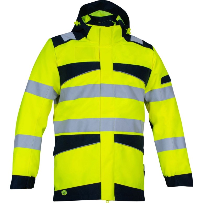 Parka de travail haute visibilité multipoches...