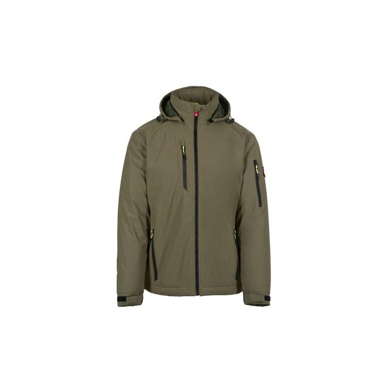 Veste de travail softshell multi-poches stretch...