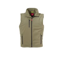 Gilet da lavoro Payper Creek Vest AY 7646 Multitasche Strecth Softshell
