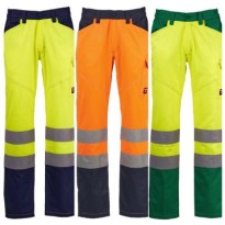 Pantalon de travail Payper multipoches Charter Summer AY 7660 haute visibilité