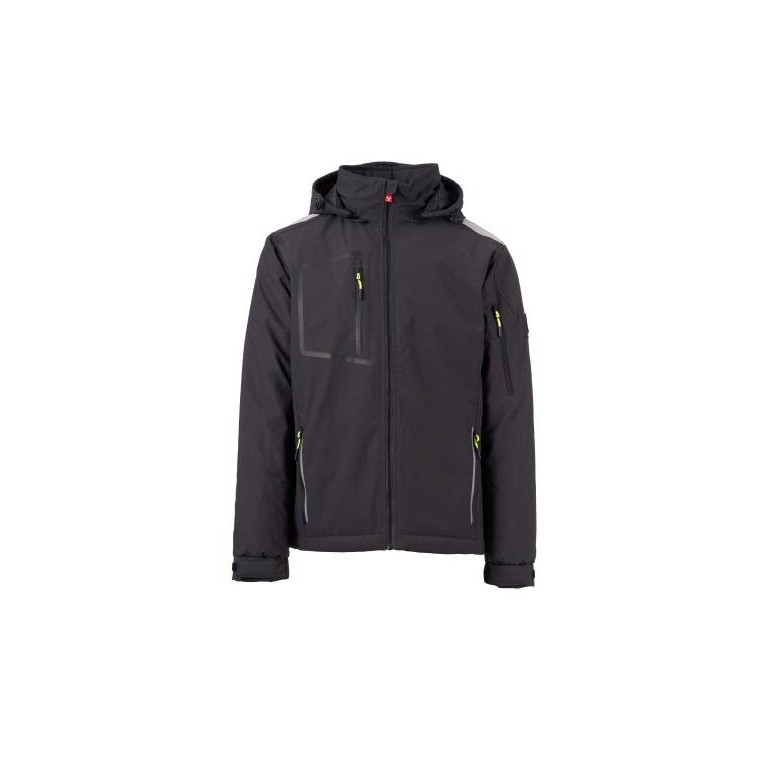 Veste de travail softshell multi-poches stretch...