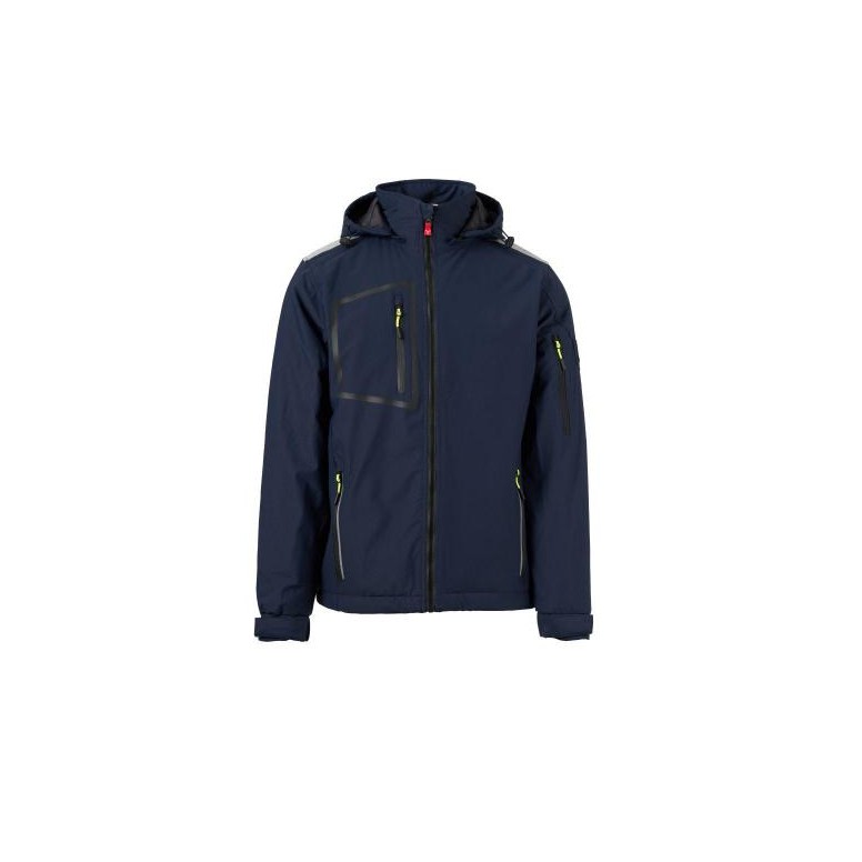 Veste de travail softshell multi-poches stretch...