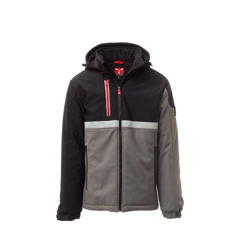 Veste de travail softshell stretch multipoches...