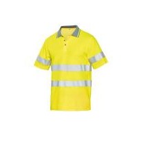 5 Pièces - Polo de travail Siggi Step One HV 69SE0693/00-1599 Haute Visibilité