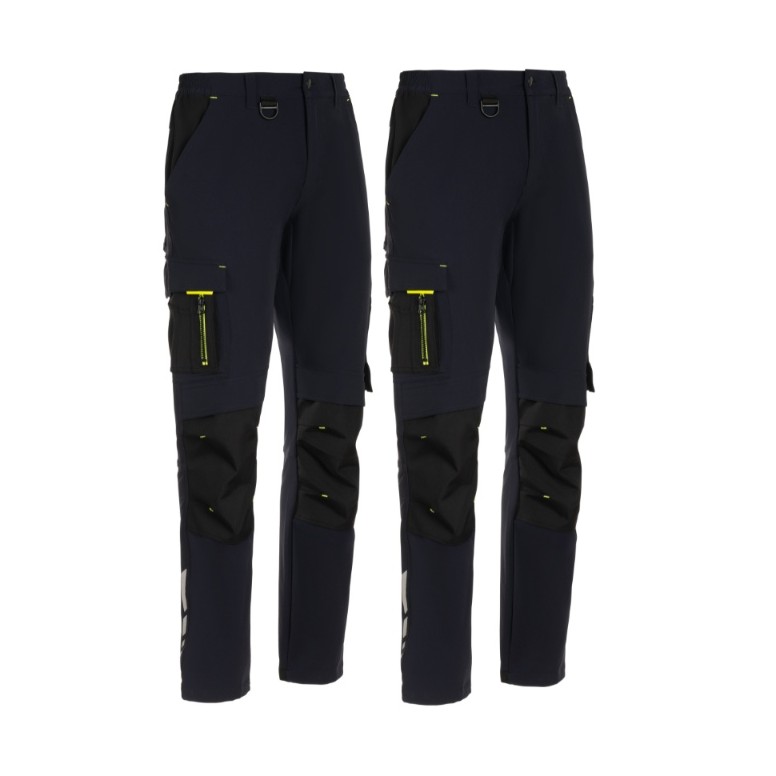 Pantalon de Travail Multipoches Stretch P&P...