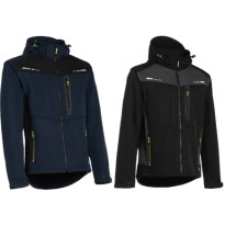 Blouson de Travail Multipoches Stretch Softshell avec...