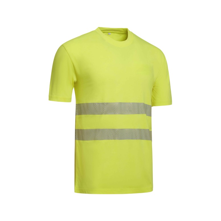 T-Shirt de Travail Haute Visibilité Col Rond...