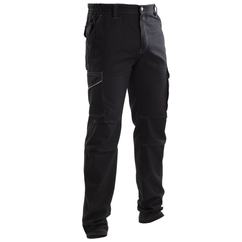 Pantalon de Travail 100% Coton Multipoches P&P...